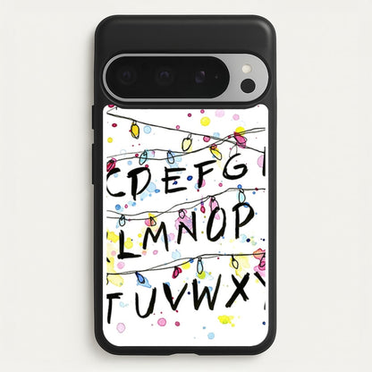 Stranger Wall Lights  - Stranger Things Phone Case for Google Pixel 9 Pro XL