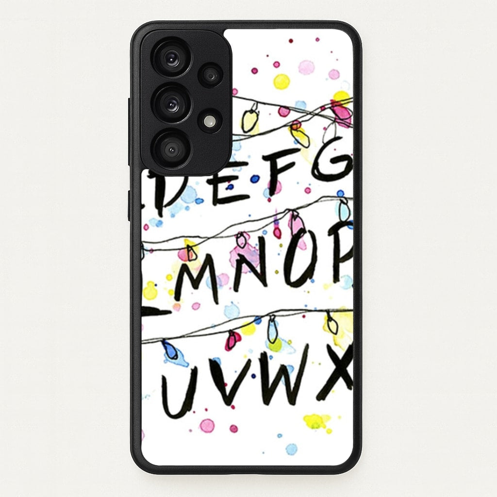 Stranger Wall Lights  - Stranger Things Phone Case for Galaxy A33