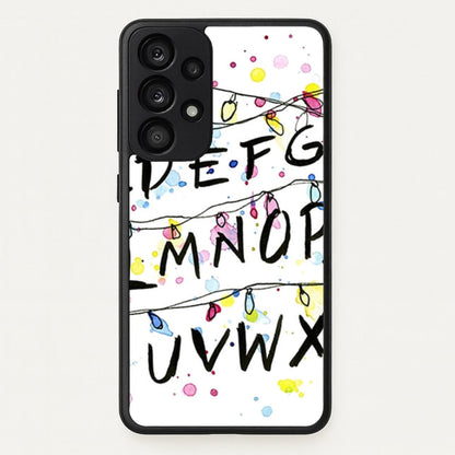 Stranger Wall Lights  - Stranger Things Phone Case for Galaxy A33