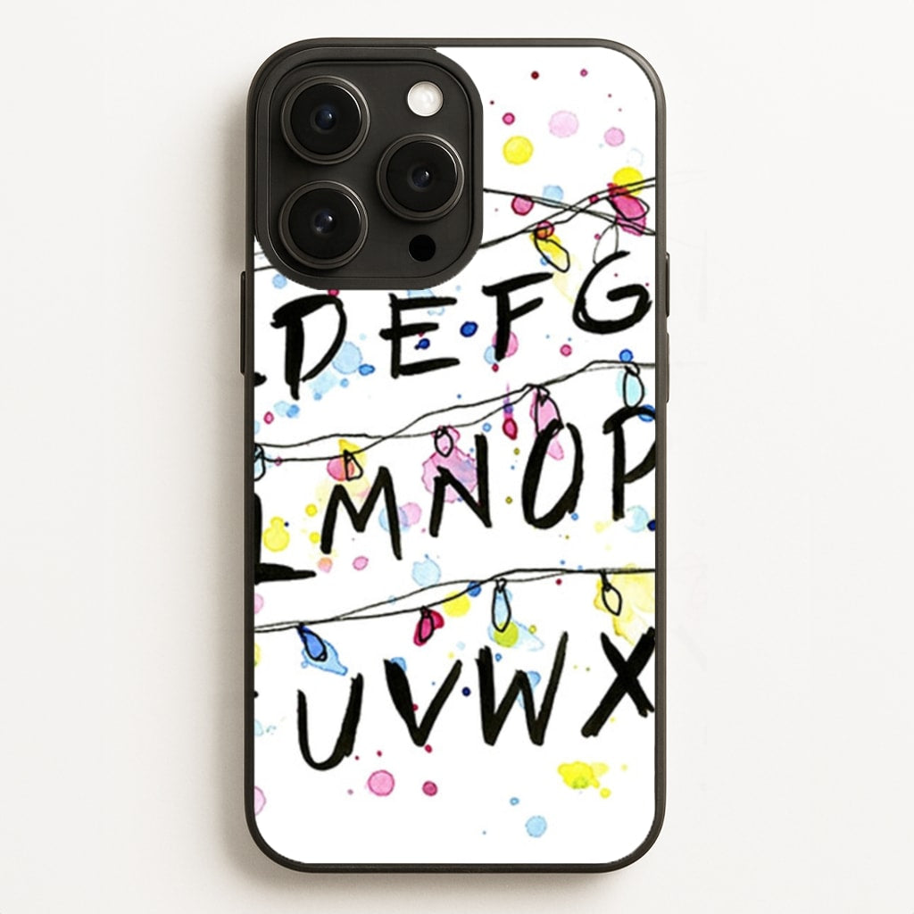 Stranger Wall Lights  - Stranger Things Phone Case for iPhone 12 Pro Max