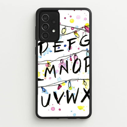Stranger Wall Lights  - Stranger Things Phone Case for Galaxy A52 / A52s