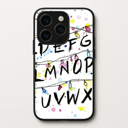 Stranger Wall Lights  - Stranger Things Phone Case for iPhone 15 Pro Max