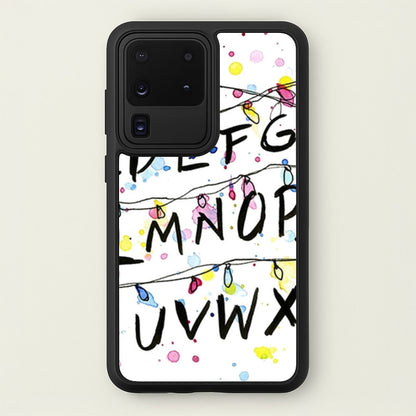 Stranger Wall Lights  - Stranger Things Phone Case for Galaxy S20 Ultra
