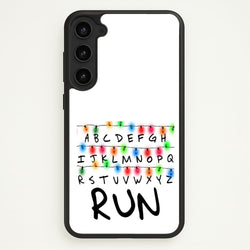 Run  - Stranger Things Phone Case for Galaxy S23