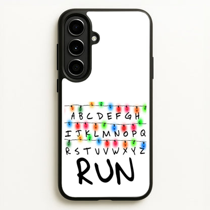 Run  - Stranger Things Phone Case for Galaxy A56