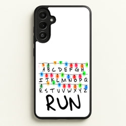 Run  - Stranger Things Phone Case for Galaxy A34