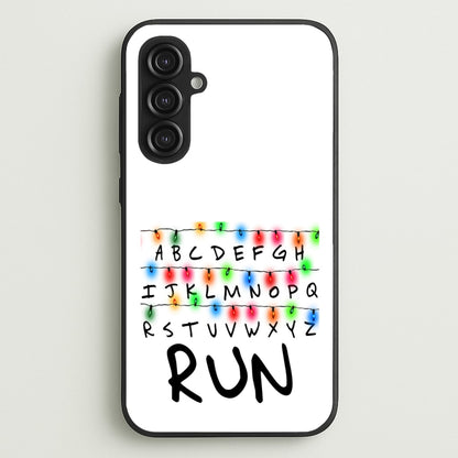 Run  - Stranger Things Phone Case for Galaxy S23FE