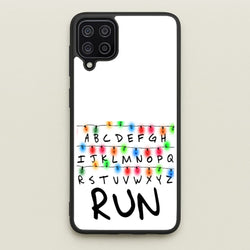 Run  - Stranger Things Phone Case for Galaxy A12