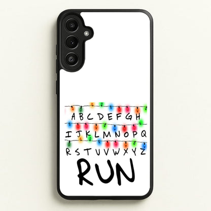 Run  - Stranger Things Phone Case for Galaxy A36