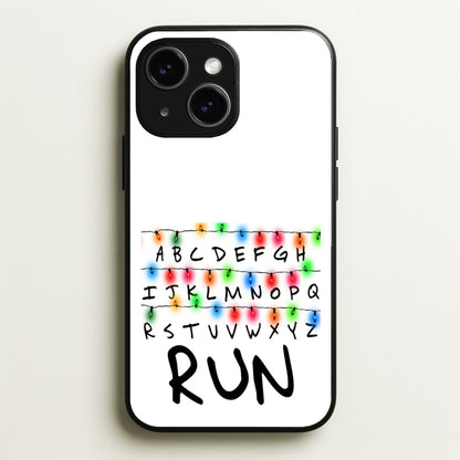 Run  - Stranger Things Phone Case for iPhone 15