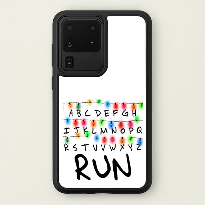 Run  - Stranger Things Phone Case for Galaxy S20 Ultra