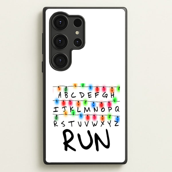 Run  - Stranger Things Phone Case for Galaxy S25 Ultra