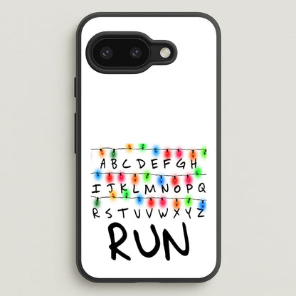 Run  - Stranger Things Phone Case for Google Pixel 9a
