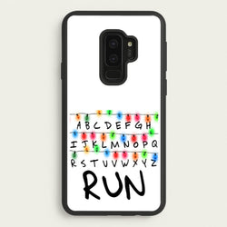 Run  - Stranger Things Phone Case for Galaxy S9 Plus