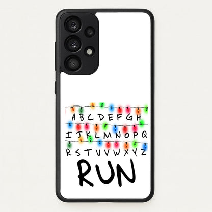 Run  - Stranger Things Phone Case for Galaxy A53