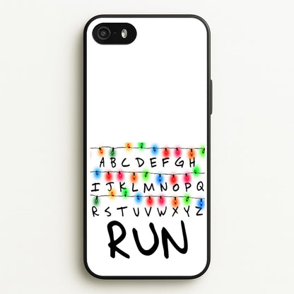 Run  - Stranger Things Phone Case for iPhone 5 / 5s / SE 2016