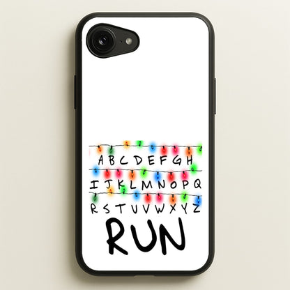 Run  - Stranger Things Phone Case for iPhone 16e