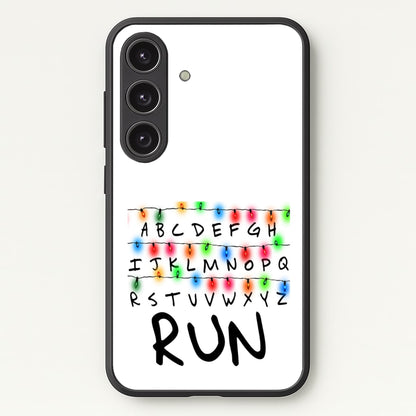 Run  - Stranger Things Phone Case for Galaxy S24 Plus