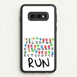 Run  - Stranger Things Phone Case for Galaxy S10e