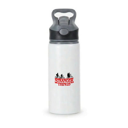 Stranger Cycling Logo Active Water Bottle - Black