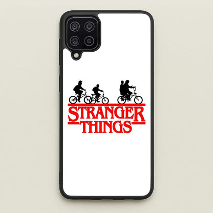 Stranger Cycling Logo  - Stranger Things Phone Case for Galaxy A12