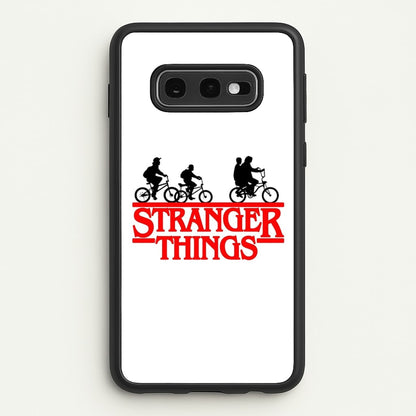 Stranger Cycling Logo  - Stranger Things Phone Case for Galaxy S10e