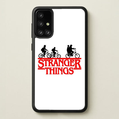 Stranger Cycling Logo  - Stranger Things Phone Case for Galaxy A71