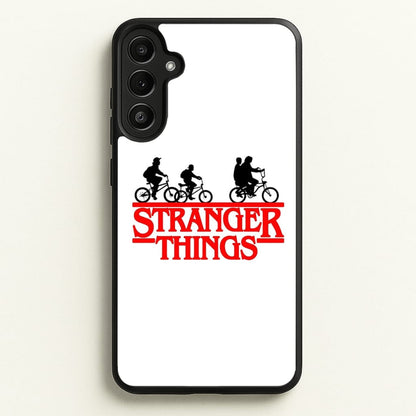 Stranger Cycling Logo  - Stranger Things Phone Case for Galaxy A34