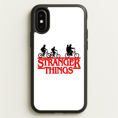 Stranger Cycling Logo  - Stranger Things Phone Case for iPhone X / XS