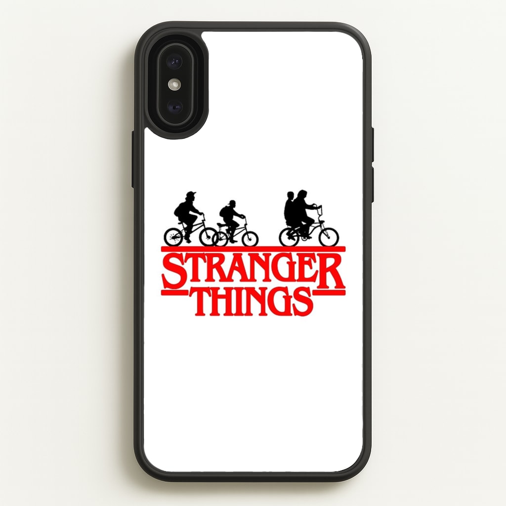 Stranger Cycling Logo  - Stranger Things Phone Case for iPhone XS Max