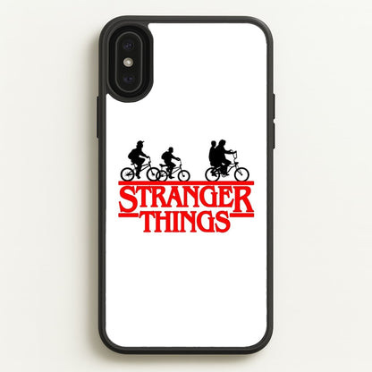 Stranger Cycling Logo  - Stranger Things Phone Case for iPhone XS Max