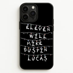 Eleven, Will, Mike, Dustin & Lucas  - Stranger Things Phone Case for iPhone 11 Pro Max