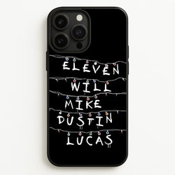 Eleven, Will, Mike, Dustin & Lucas  - Stranger Things Phone Case for iPhone 13 Pro Max