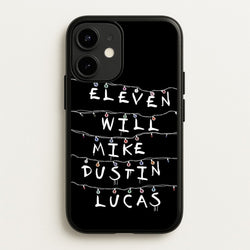 Eleven, Will, Mike, Dustin & Lucas  - Stranger Things Phone Case for iPhone 12 / 12 Pro