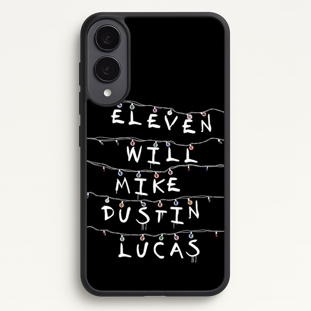 Eleven, Will, Mike, Dustin & Lucas  - Stranger Things Phone Case for Galaxy S25 Edge