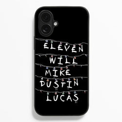 Eleven, Will, Mike, Dustin & Lucas  - Stranger Things Phone Case for iPhone 16 Plus