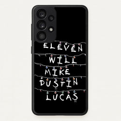 Eleven, Will, Mike, Dustin & Lucas  - Stranger Things Phone Case for Galaxy A53
