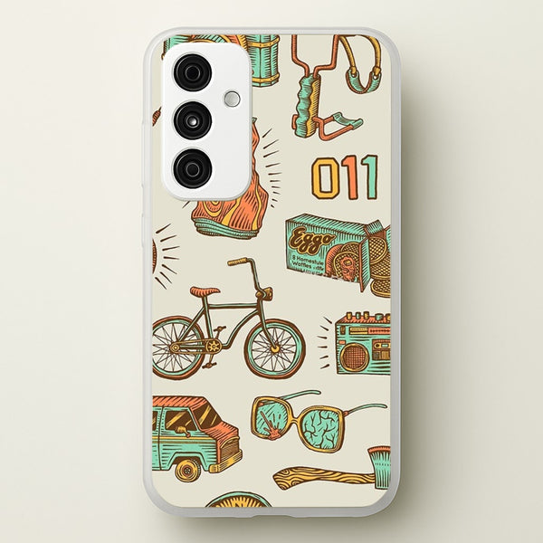 Stranger Options  - Stranger Things Phone Case for Galaxy A55