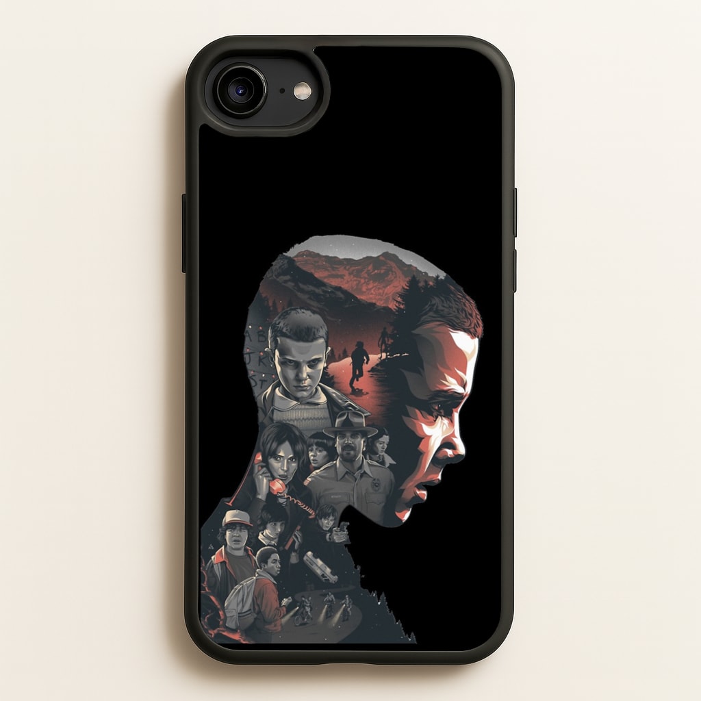 World of Upside Down  - Stranger Things Phone Case for iPhone 6 / 7 / 8 / SE