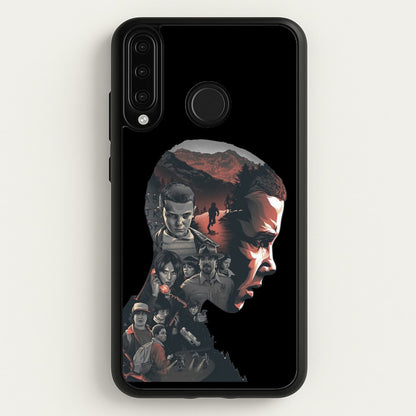 World of Upside Down  - Stranger Things Phone Case for Huawei P30 Lite