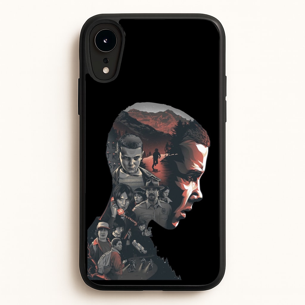 World of Upside Down  - Stranger Things Phone Case for iPhone XR