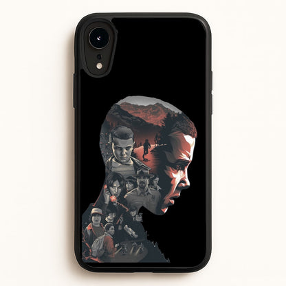 World of Upside Down  - Stranger Things Phone Case for iPhone XR