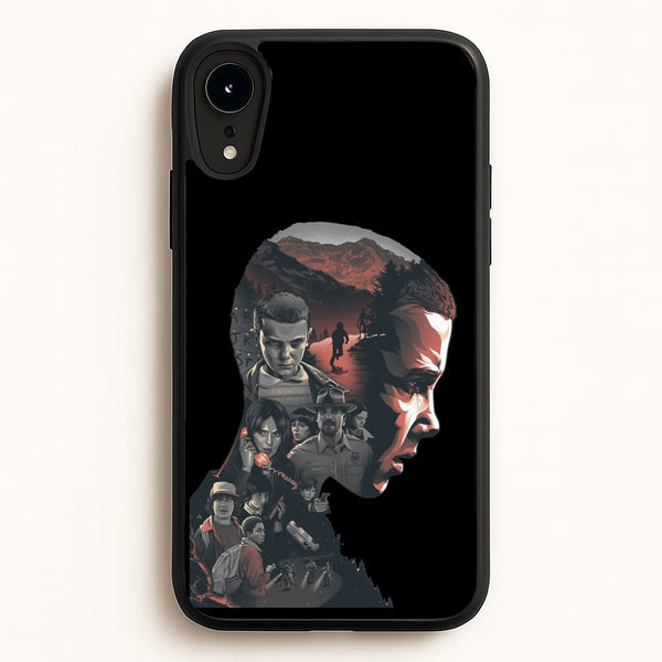 World of Upside Down  - Stranger Things Phone Case for iPhone XR