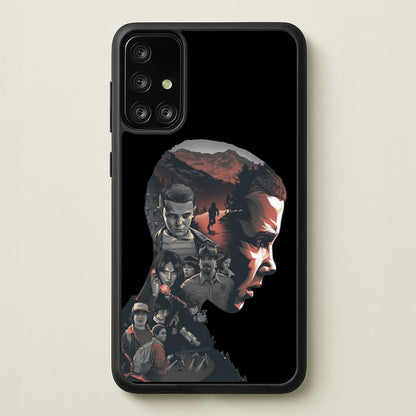World of Upside Down  - Stranger Things Phone Case for Galaxy A71