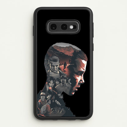 World of Upside Down  - Stranger Things Phone Case for Galaxy S10e