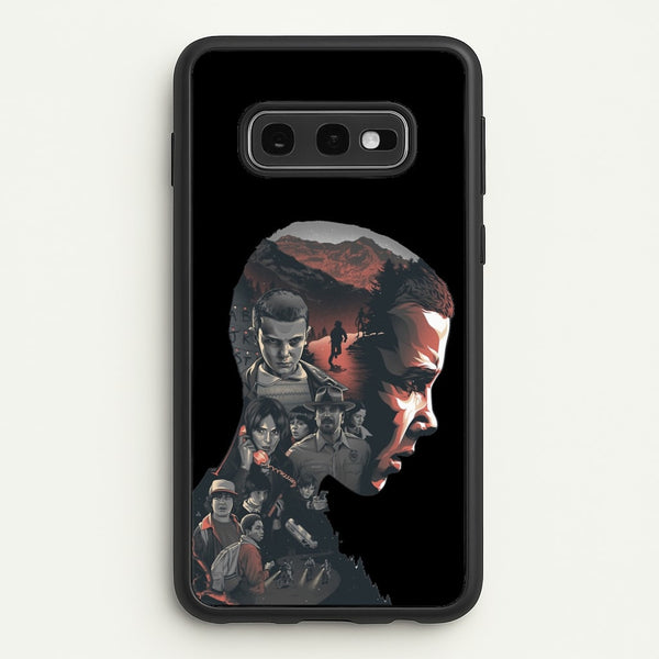 World of Upside Down  - Stranger Things Phone Case for Galaxy S10e