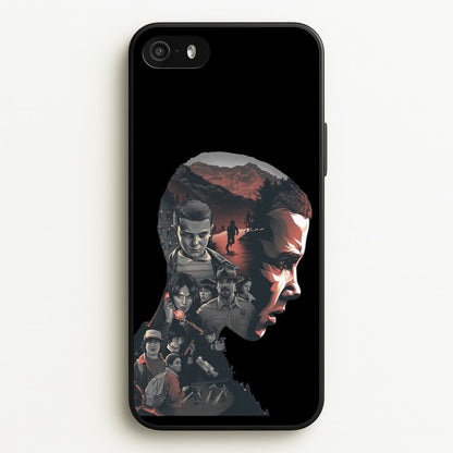 World of Upside Down  - Stranger Things Phone Case for iPhone 5 / 5s / SE 2016