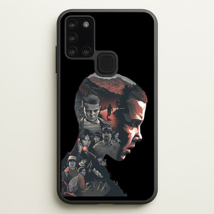 World of Upside Down  - Stranger Things Phone Case for Galaxy A21s