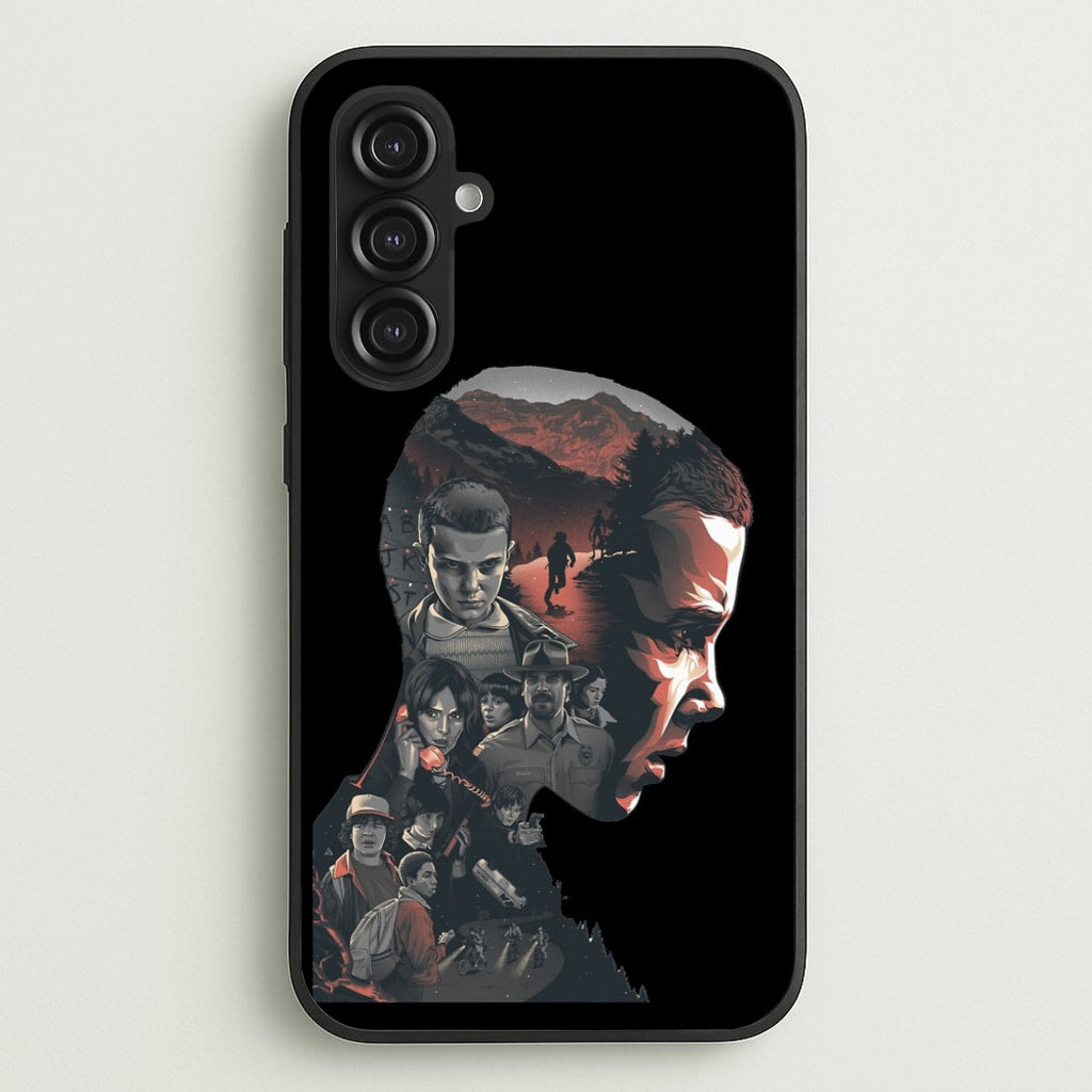 World of Upside Down  - Stranger Things Phone Case for Galaxy S23FE