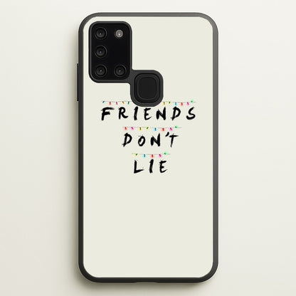 Friends Don't Lie Lights  - Friends Phone Case for Galaxy A21s